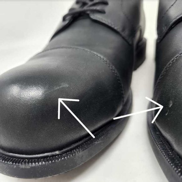 NWOB men\'s 9.5 Shoes for Crews Senator steel toe black oxford work dress shoes main image 6
